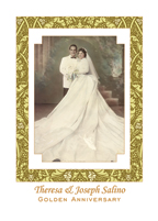 Fiftieth Wedding Anniversary Party Invitation