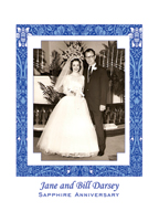 Forty Fifth Wedding Anniversary Party Invitation